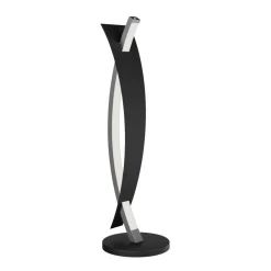 Lucande LED-bordlampe Marija, sort, dæmpbar, 62 cm