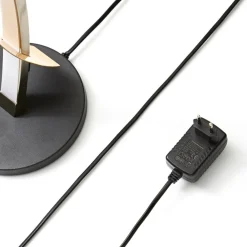 Lucande LED-bordlampe Marija, sort, dæmpbar, 62 cm