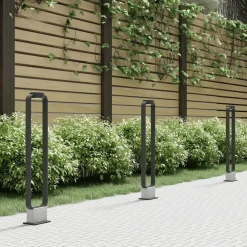 LED-gadelampe Belna, 100 cm, antracit, beton, IP65^Lucande Sale