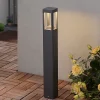 Lucande Terrassebelysning|Gadebelysning>LED-gadelampe Bernd, 60 cm, antracit, aluminium