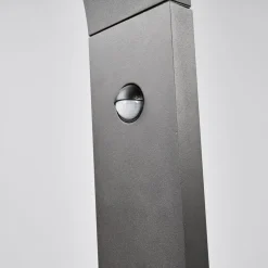 Lucande LED-gadelampe Juvia, 100 cm, bevægelsessensor, IP54