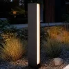 Lucande Terrassebelysning|Gadebelysning>LED-gadelampe Lirka, 2 lyskilder, grå, metal, 60 cm