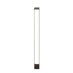 Lucande LED-gadelampe Lirka, mørkegrå, metal, 60 cm