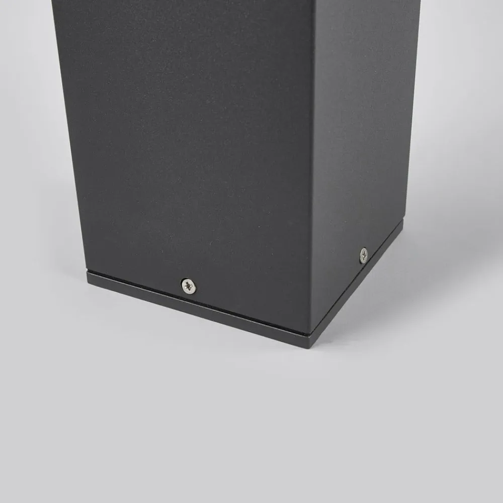 LED-gadelampe Nicola, 65 cm, antracit, P54^Lucande Online