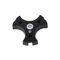 Lucande LED-gadelampe Raiku, sort, aluminium, 65 cm