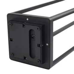 LED-gadelampe Thorvid, højde 120 cm, sort^Lucande Sale