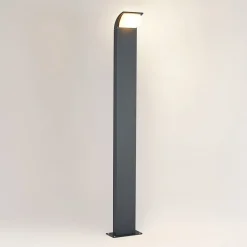 Lucande LED-gadelampe Tinna, 100 cm, antracit, IP65