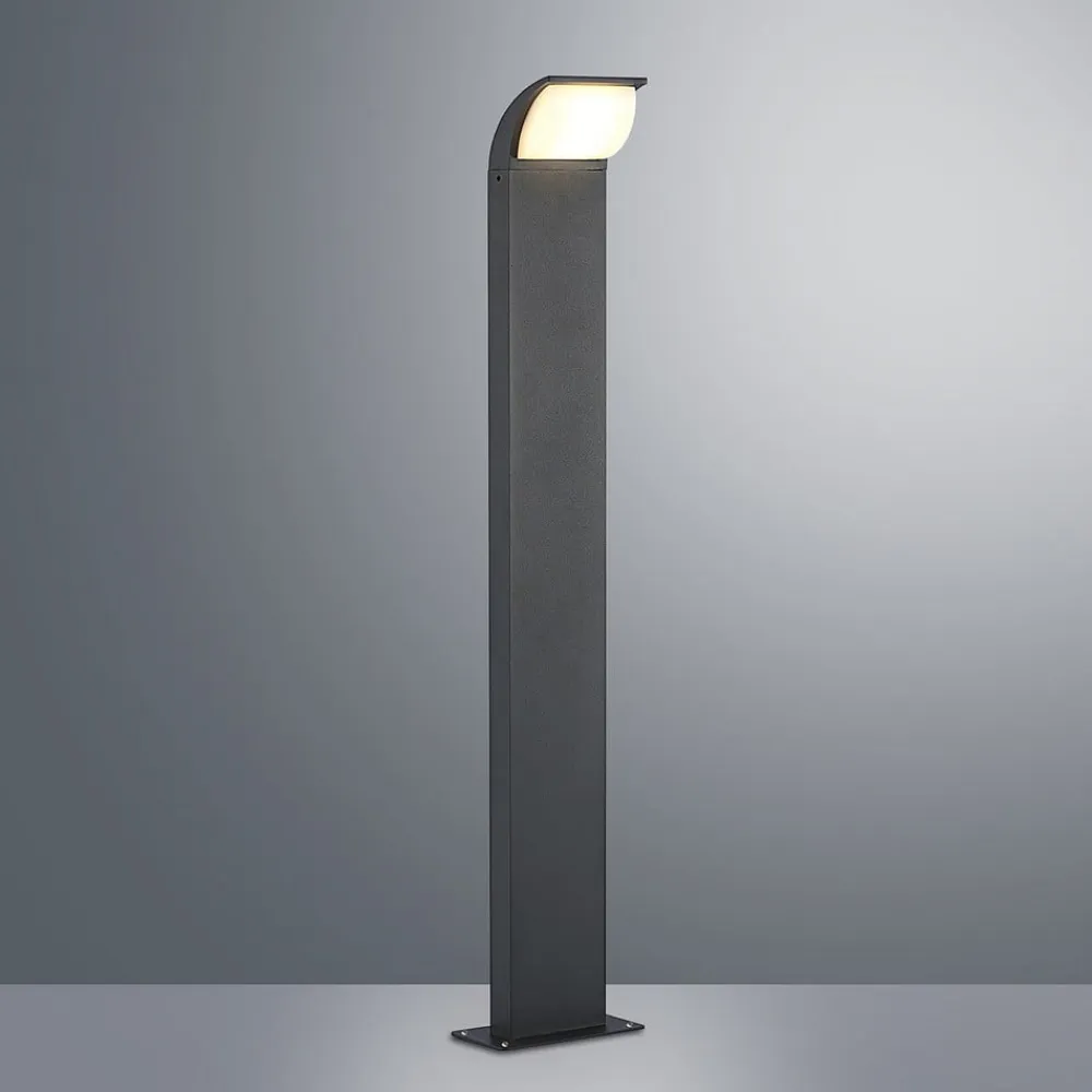 LED-gadelampe Tinna, 80 cm, antracit, IP65^Lucande Discount