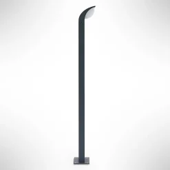 LED-gadelampe Tinna, 80 cm, antracit, IP65^Lucande Discount