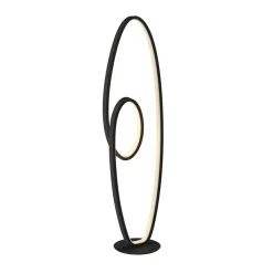 Lucande LED-gulvlampe Bronwyn, 122 cm, antracit, aluminium