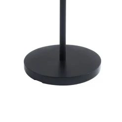 Lucande LED-gulvlampe Eligio, bambus, Ø 39 cm, RGB