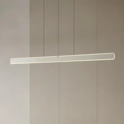 Lucande Pendellamper|Pendellamper>LED-hængelampe Arvon, aluminiumsfarvet, 117 cm, dæmpbar, CCT