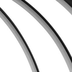 LED-hængelampe Attea, sort, Ø 40 cm, aluminium^Lucande Sale