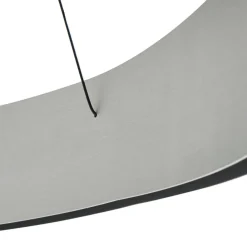 Lucande LED-hængelampe Daelor, sort/alu, CCT, dæmpbar