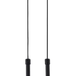 Lucande LED-hængelampe Dain, 1 lyskilde, røggrå, glas