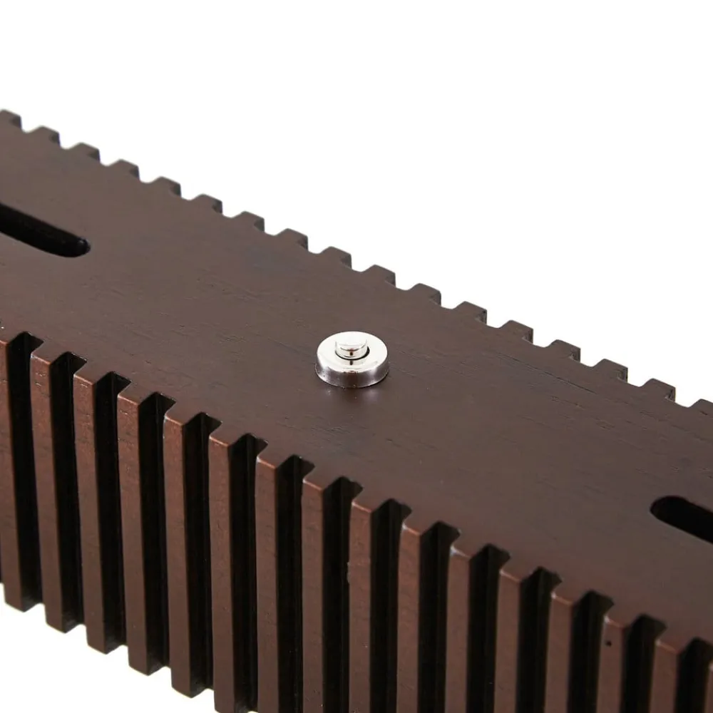 Lucande LED-hængelampe Emara, mørkt træ, eg, CCT