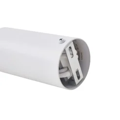 LED-hængelampe Fay, orange/mørkegrøn, glas, Ø 15 cm^Lucande New