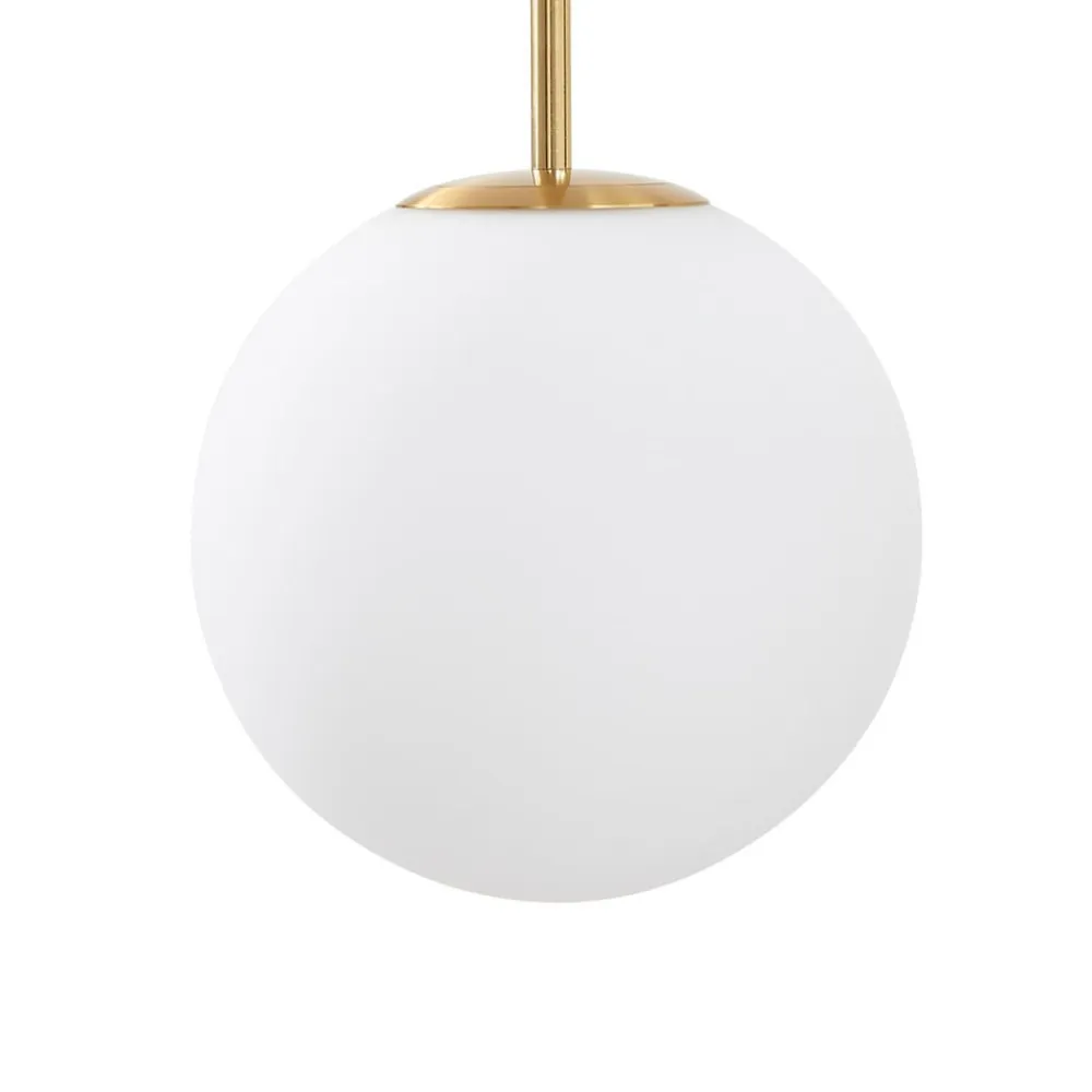 Lucande Pendellamper|Pendellamper>LED-hængelampe Joran, 3 lyskilder, hvid, glas