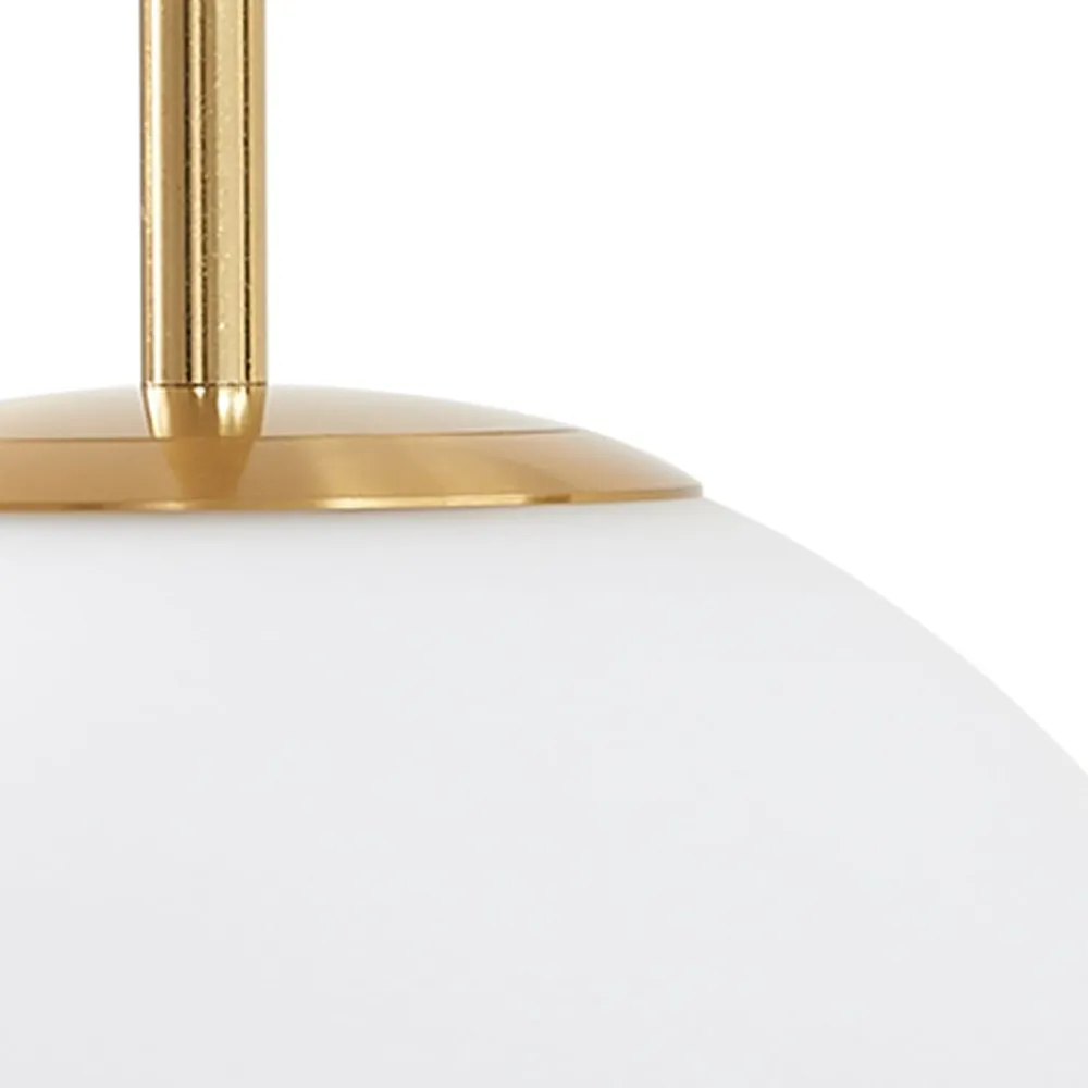 Lucande Pendellamper|Pendellamper>LED-hængelampe Joran, 3 lyskilder, hvid, glas