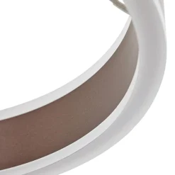 LED-hængelampe Kolo, brun, 3 lyskilder, dæmpbar^Lucande Sale