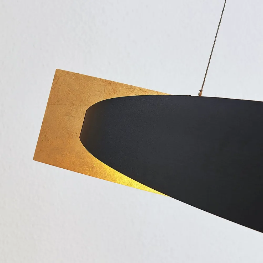 Lucande Pendellamper|Pendellamper>LED-hængelampe Marija, 101 cm, sort, dæmpbar