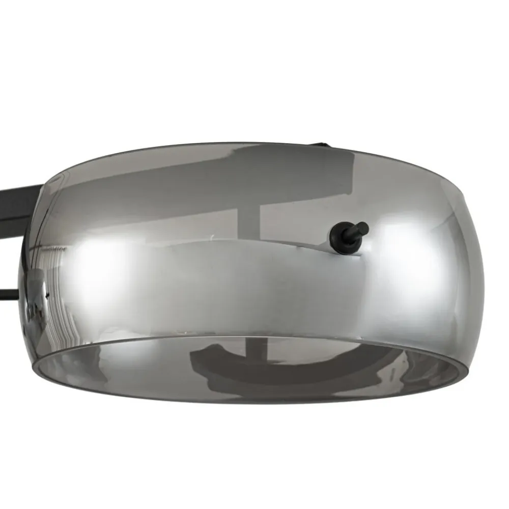 Lucande Pendellamper|Pendellamper>LED-hængelampe Martis, sort, 4 lyskilder, dæmpbar