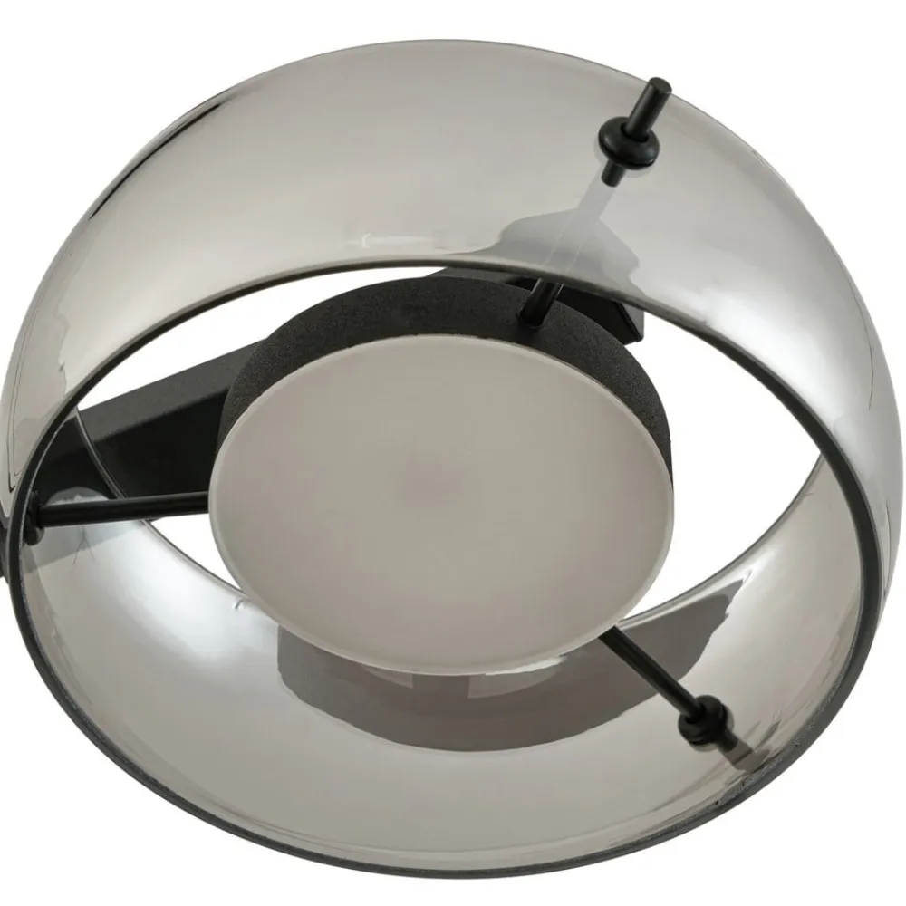 Lucande Pendellamper|Pendellamper>LED-hængelampe Martis, sort, 4 lyskilder, dæmpbar