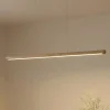 LED-hængelampe Maruta, træ, bjælke, 120 cm, 3000K^Lucande Hot