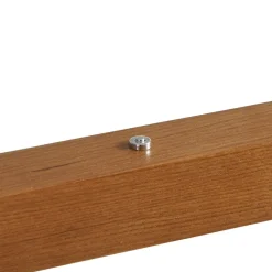 LED-hængelampe Nihalo, træ, 122 cm, dæmpbar, CCT^Lucande Hot