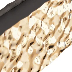 LED-hængelampe Nivara, 117 cm, guld, metal^Lucande Sale