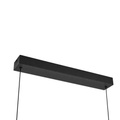 LED-hængelampe Nivara, 117 cm, guld, metal^Lucande Sale
