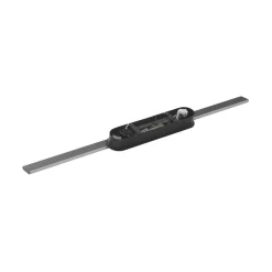 Lucande LED-hængelampe Philine, længde 121 cm sort jern