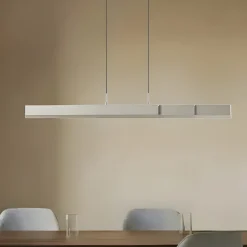 LED-hængelampe Torven, aluminium, CCT, udtrækkelig^Lucande Outlet