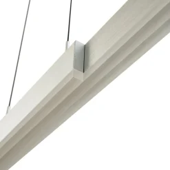 LED-hængelampe Torven, aluminium, CCT, udtrækkelig^Lucande Outlet