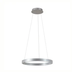 LED-hængelampe Yonam, Ø 60 cm, 1 lyskilde, aluminium, CCT^Lucande Best