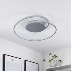 Lucande LED-loftlampe Enesa, 63 cm, CCT, fjernbetjening, dæmpbar