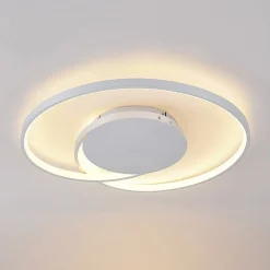 Lucande LED-loftlampe Enesa, 63 cm, CCT, fjernbetjening, dæmpbar