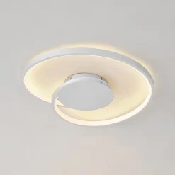 LED-loftlampe Enesa, Ø 46 cm, 2.700 K, dæmpbar^Lucande Best