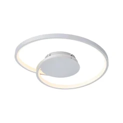 LED-loftlampe Enesa, Ø 46 cm, 2.700 K, dæmpbar^Lucande Best