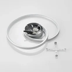 LED-loftlampe Enesa, Ø 46 cm, 2.700 K, dæmpbar^Lucande Best