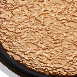 Lucande LED-loftlampe Menulis, sort/guld, PC, Ø 30 cm