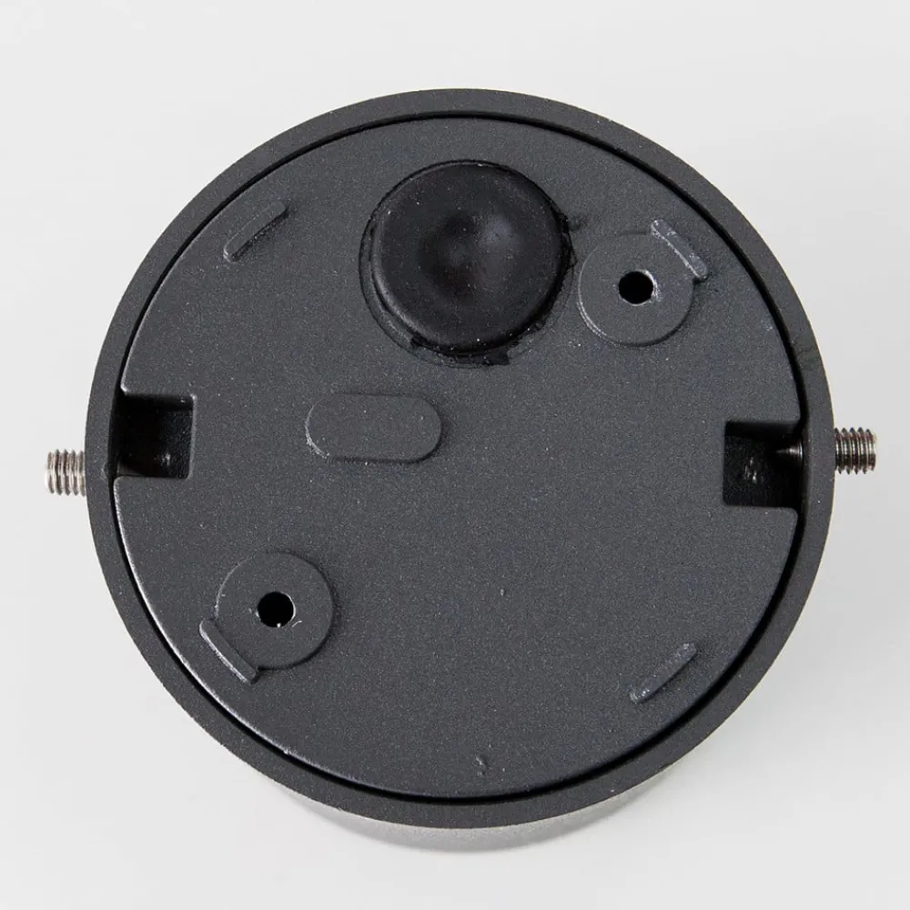 Lucande Terrassebelysning|Udendørs Loftlamper>LED-loftlampe Meret, rund, antracit, metal