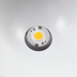 LED-loftslampe Orasa, glas, hvid/klar, Ø 43 cm^Lucande Outlet