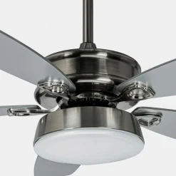 Lucande LED-loftventilator Kuvio, DC, støjsvag, Ø 120 cm, CCT