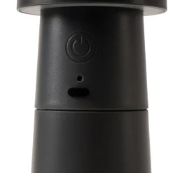 LED-peberkværn Pepper, mørkegrå, batteri, IP44^Lucande Best