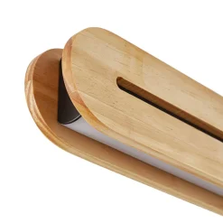 LED-pendellampe Darnor, træ, CCT, længde 100 cm^Lucande Best