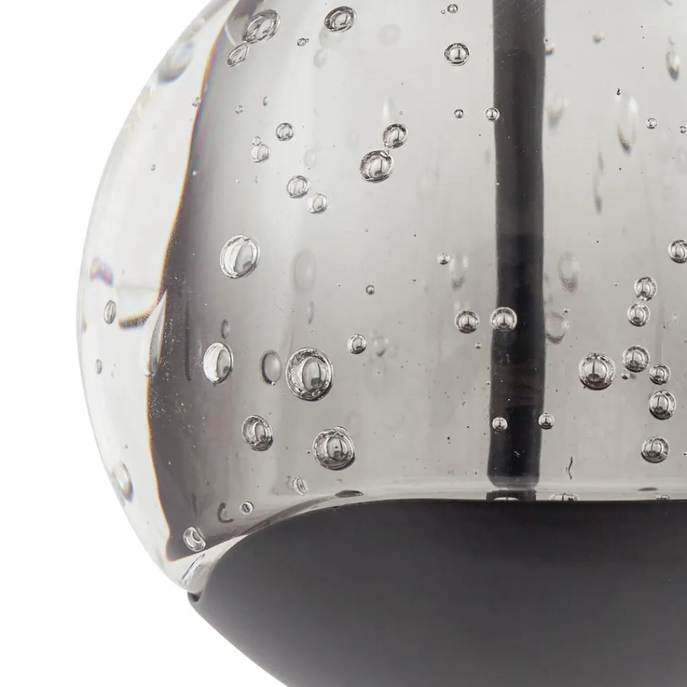 LED-pendellampe Hayley, sort, 5 lyskilder, aflang^Lucande Online