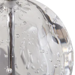 LED-pendellampe Hayley, Ø 25 cm, 3 lyskilder, krom, glas^Lucande New