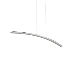 LED-pendellampe Lorian, 99 cm, krom, metal^Lucande Best