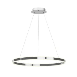 LED-pendellampe Lyani, 80 cm, krom, dæmpbar^Lucande Online